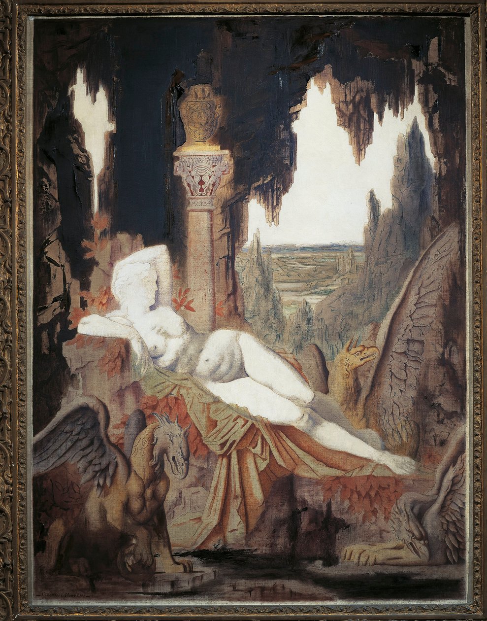 法国, 巴黎, Fee aux Griffons 作者 古斯塔夫·莫罗（Gustave Moreau）