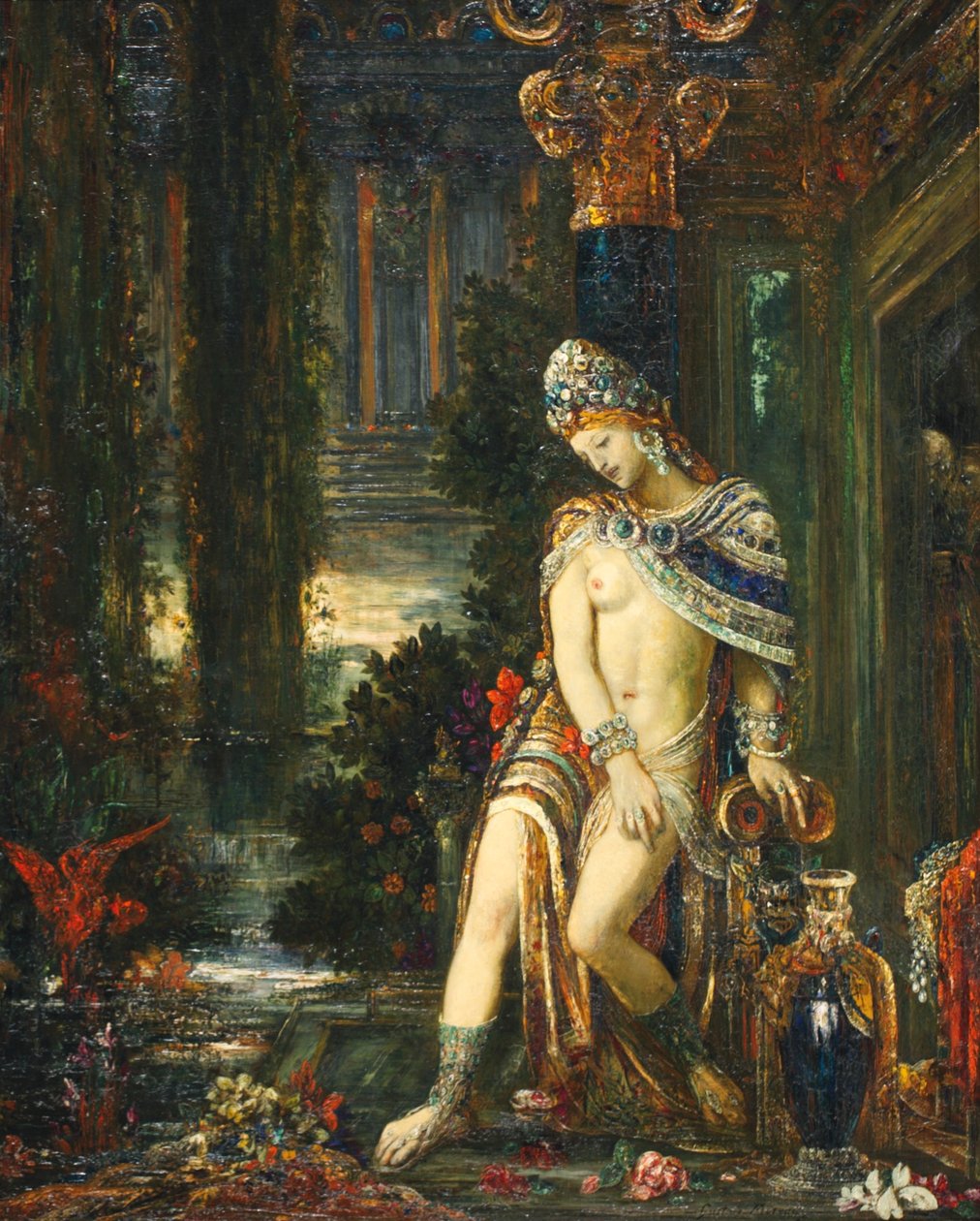 法语: Suzanne et les vieillards 作者 古斯塔夫·莫罗（Gustave Moreau）