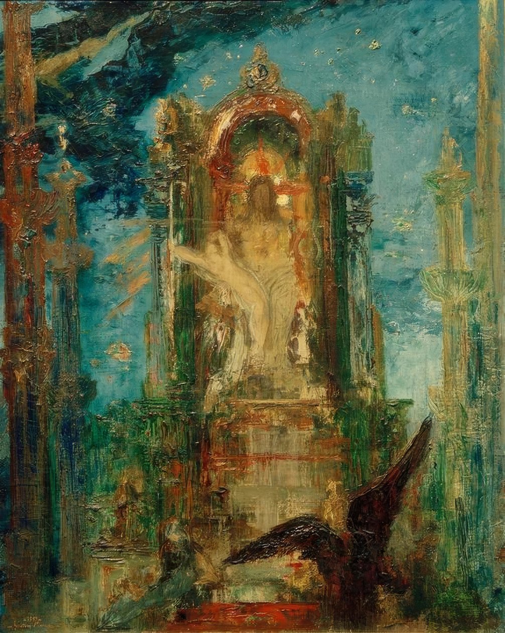 木星和塞米勒 作者 古斯塔夫·莫罗（Gustave Moreau）
