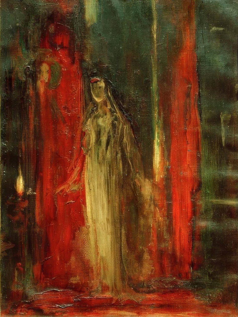 麦克白夫人 作者 古斯塔夫·莫罗（Gustave Moreau）