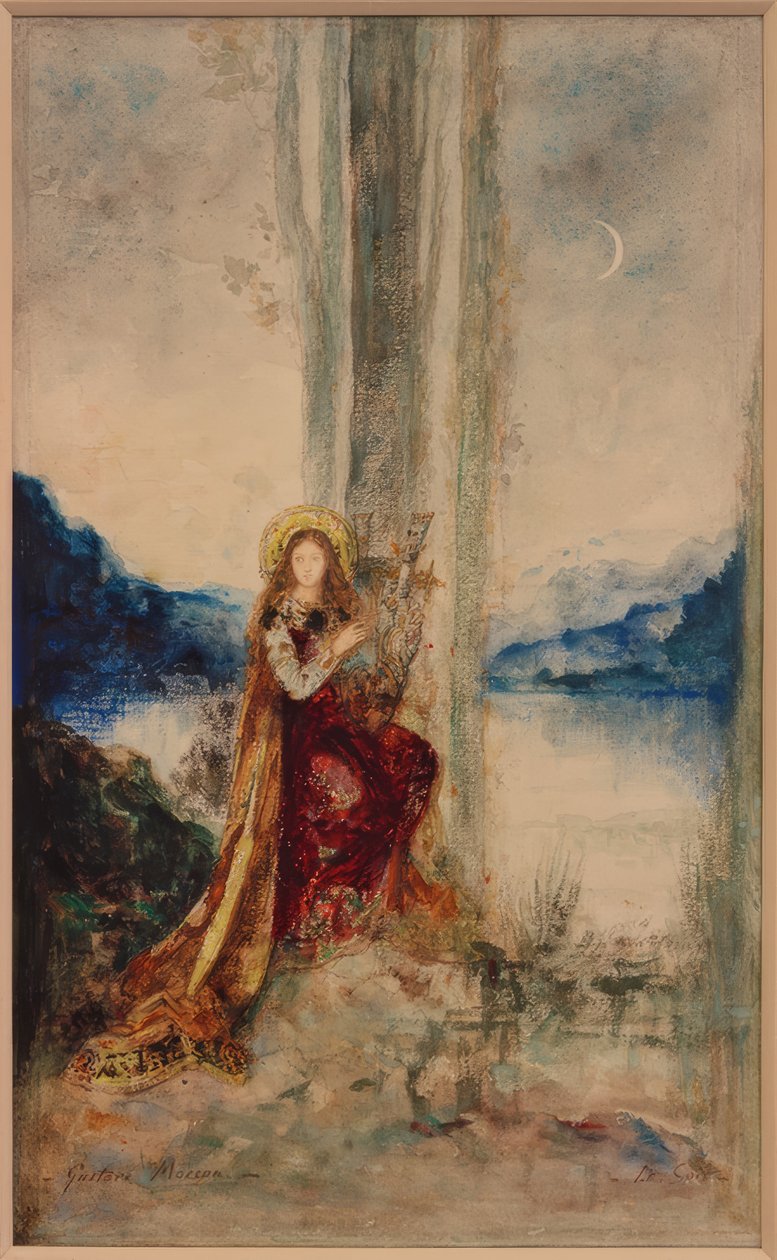 傍晚时分(Le Soir) 作者 古斯塔夫·莫罗（Gustave Moreau）