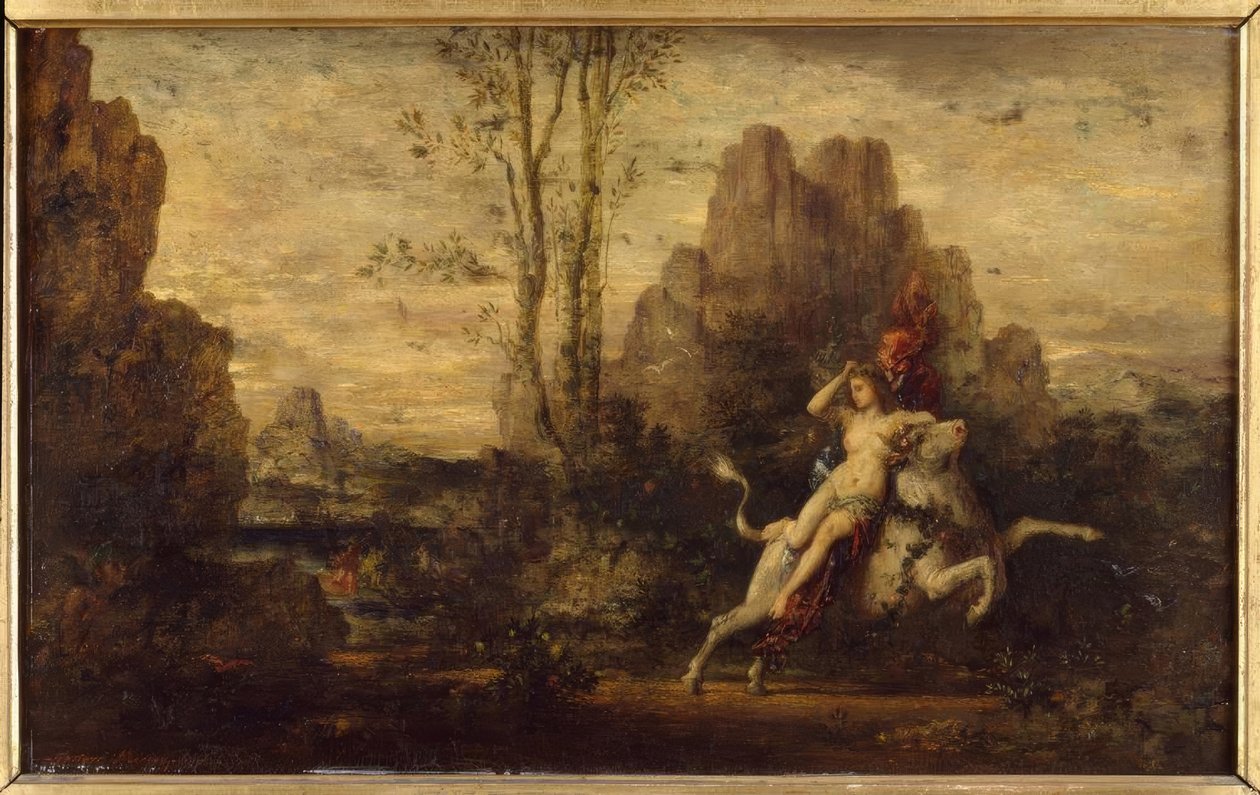 欧洲的绑架 作者 古斯塔夫·莫罗（Gustave Moreau）