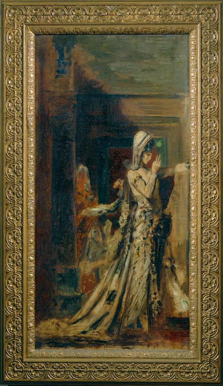 莎乐美（布面油画） 作者 古斯塔夫·莫罗（Gustave Moreau）