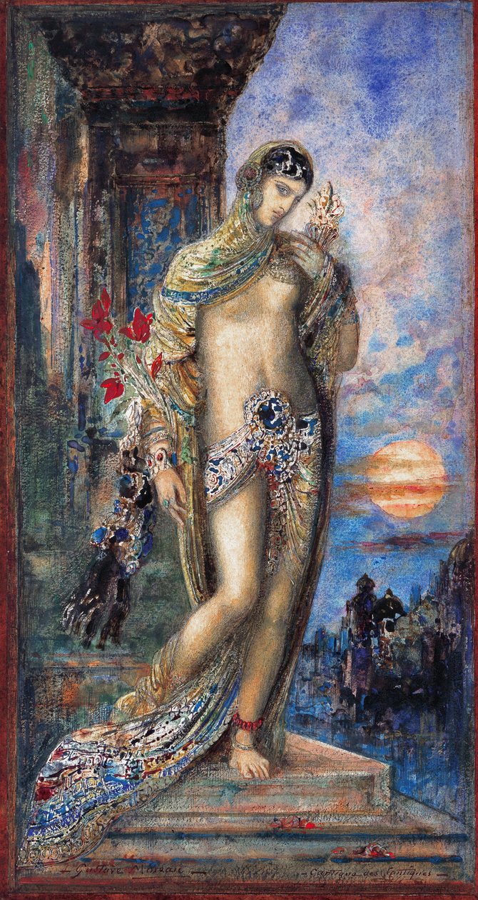 雅歌》（Cantique des Cantiques） 作者 古斯塔夫·莫罗（Gustave Moreau）