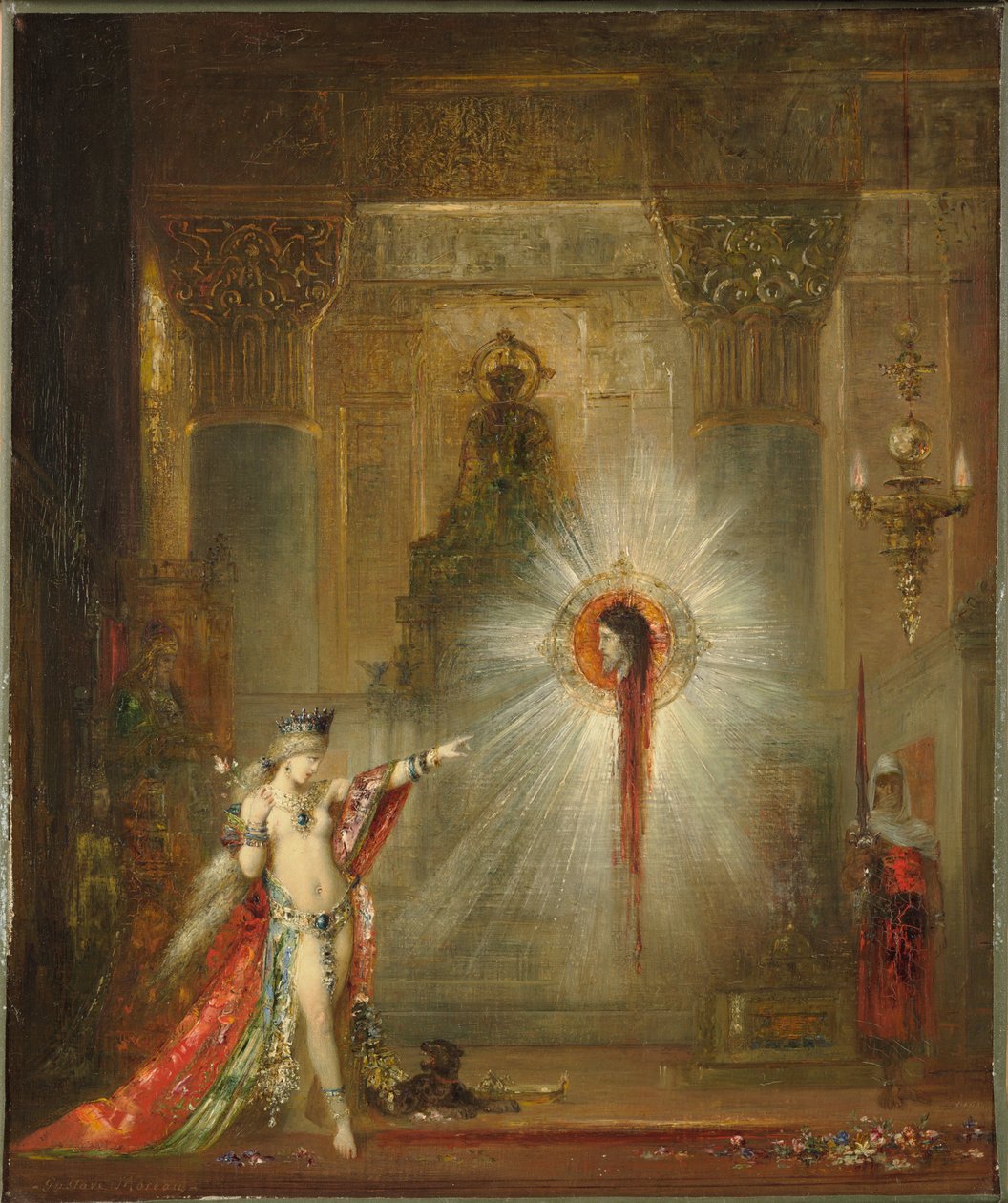 显灵 作者 古斯塔夫·莫罗（Gustave Moreau）