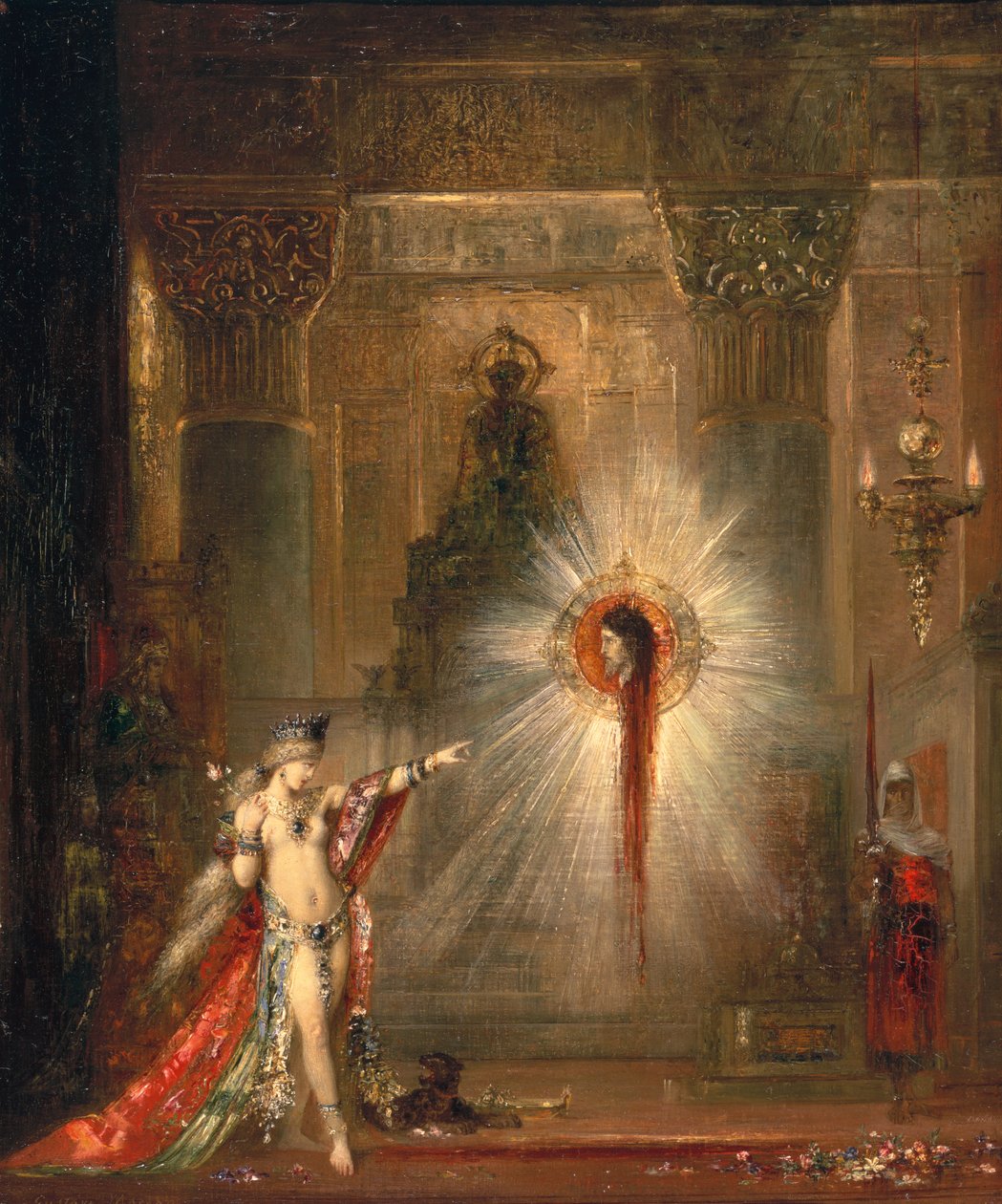 显灵 作者 古斯塔夫·莫罗（Gustave Moreau）