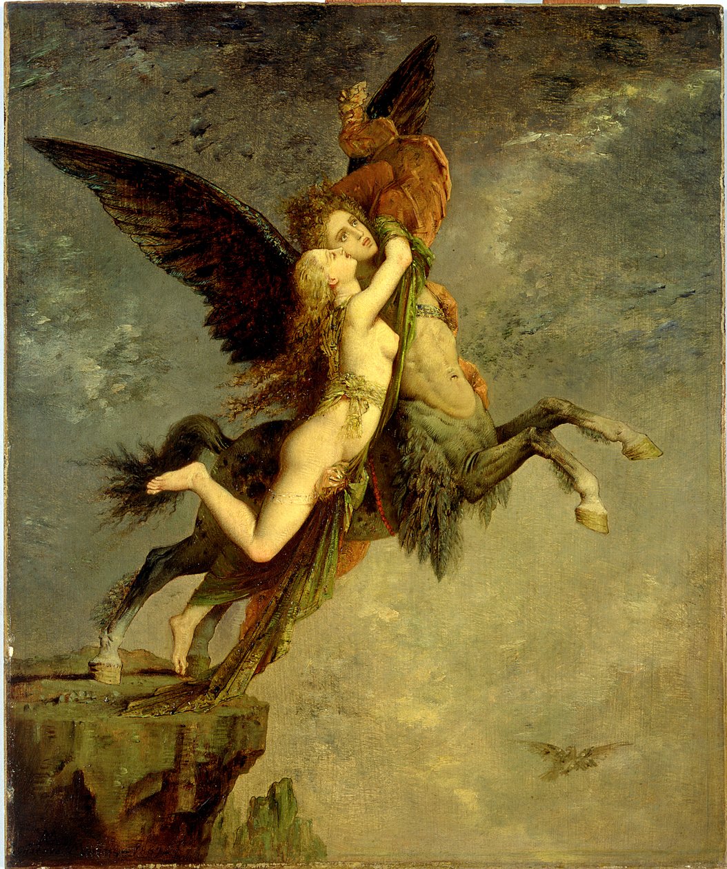 奇美拉，1867年 作者 古斯塔夫·莫罗（Gustave Moreau）