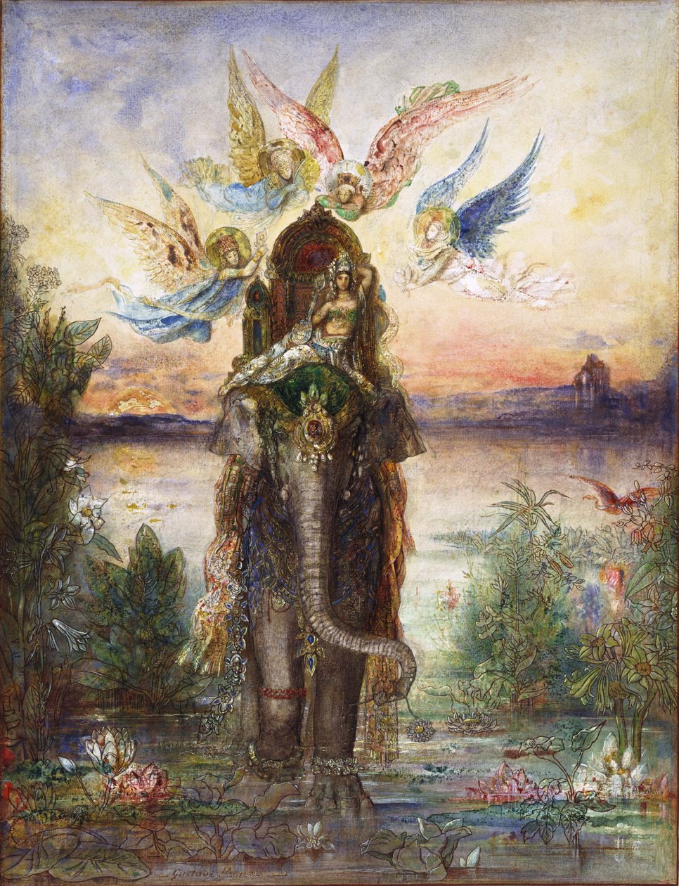 圣象佩里 作者 古斯塔夫·莫罗（Gustave Moreau）