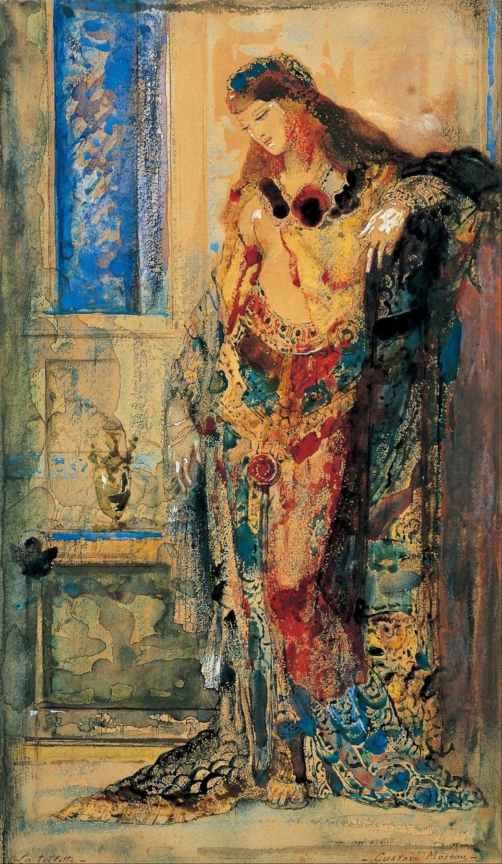厕所 作者 古斯塔夫·莫罗（Gustave Moreau）
