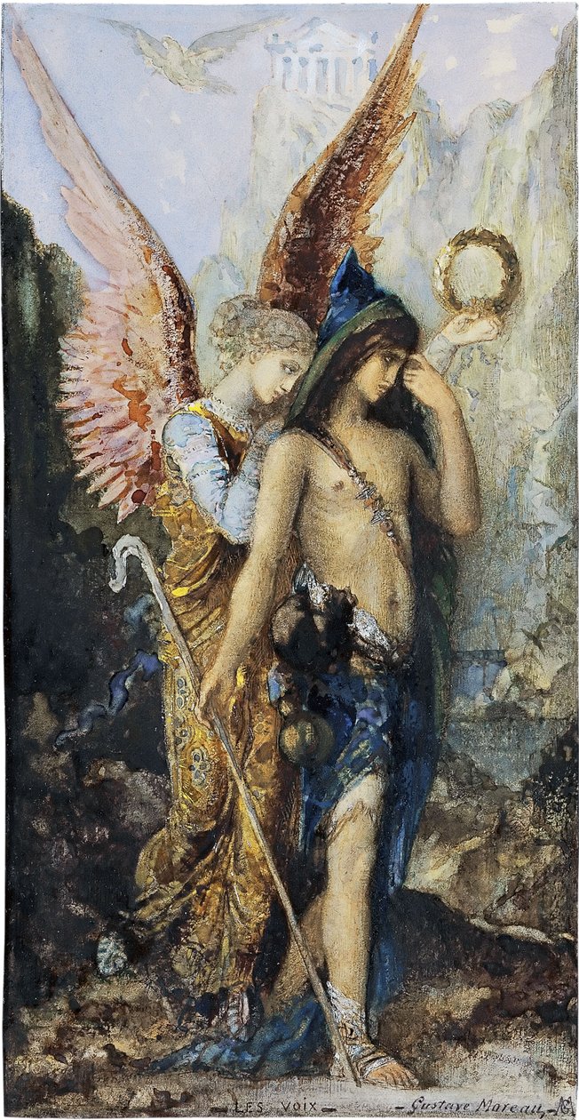 声音c。 1880年 作者 古斯塔夫·莫罗（Gustave Moreau）