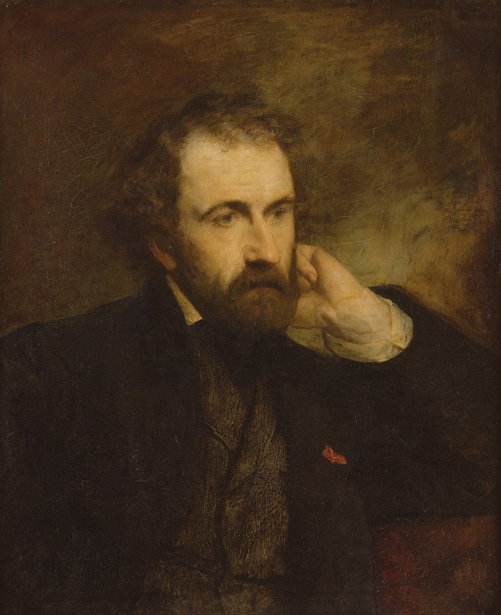 Paul Chenavard的肖像（1807-95） 作者 古斯塔夫·里卡德（Gustave Ricard）
