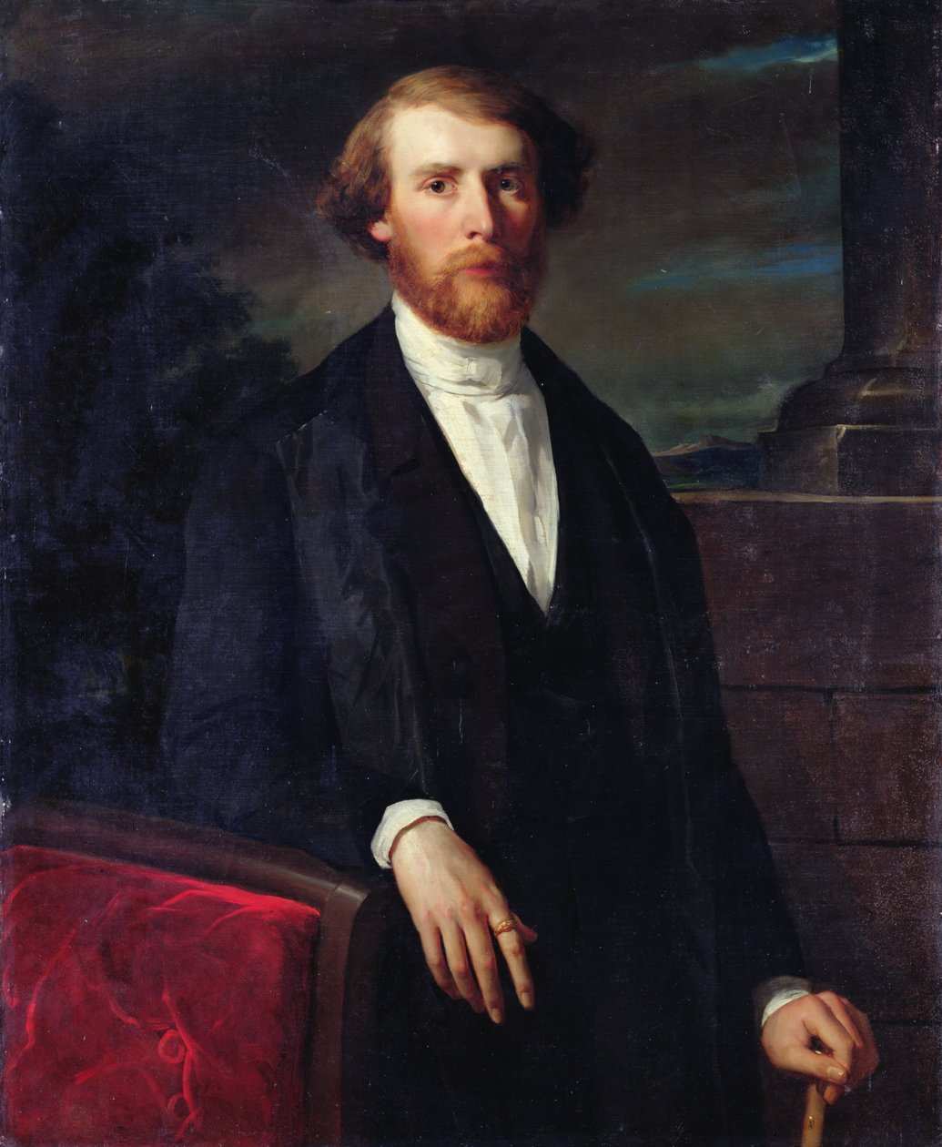 Pierre Schlumberger的肖像，1864年 作者 古斯塔夫·里卡德（Gustave Ricard）