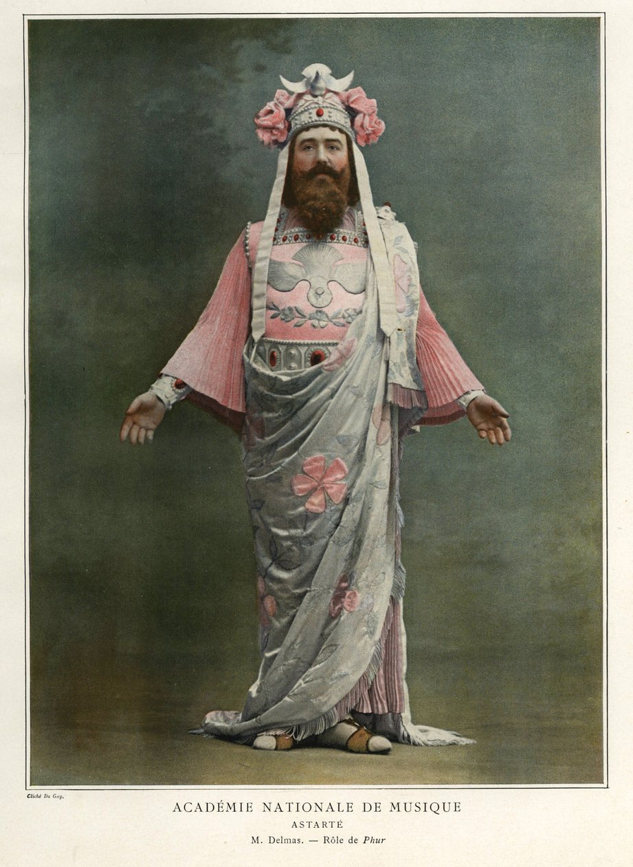 让-弗朗索瓦·德尔马斯饰演 Phur，插图来自《Le Theatre》杂志 作者 伙计你