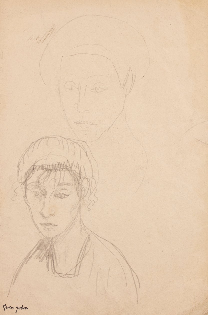ChloëBoughton-Leigh，c.1907 作者 格温·约翰