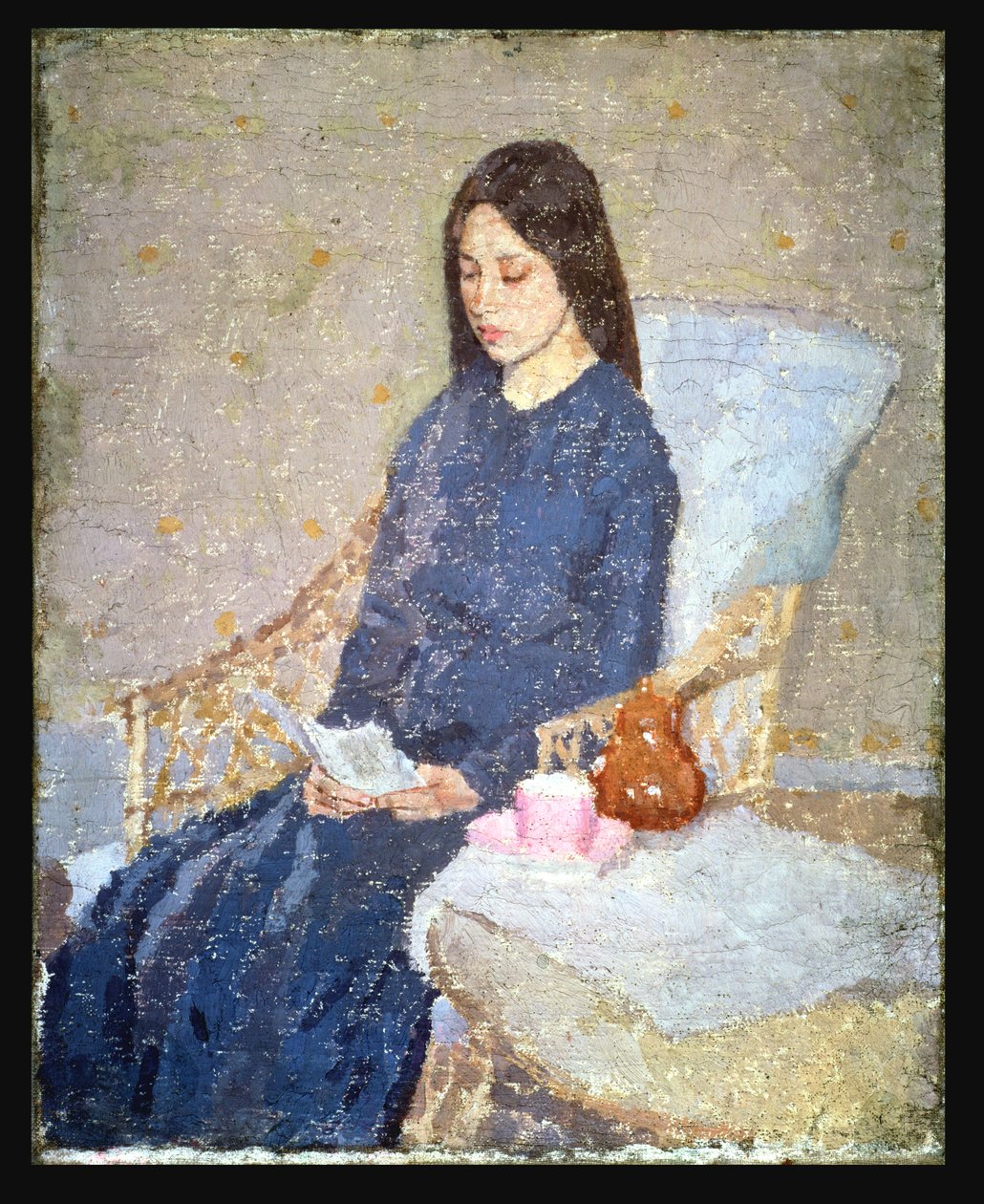 康复期，c.1923-24 作者 格温·约翰