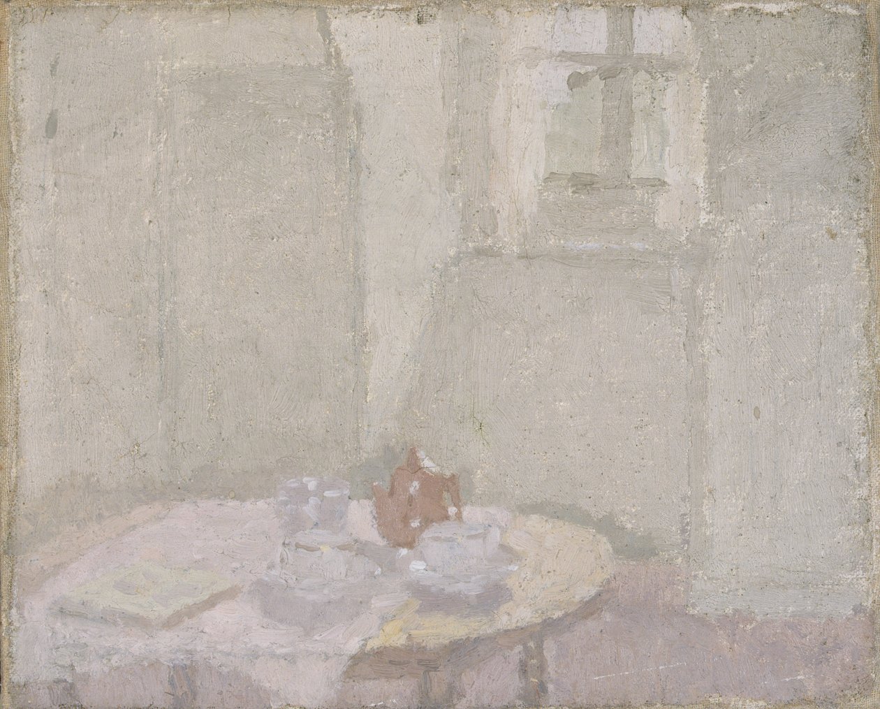 小室内》，约 1926 年（布面油画） 作者 格温·约翰