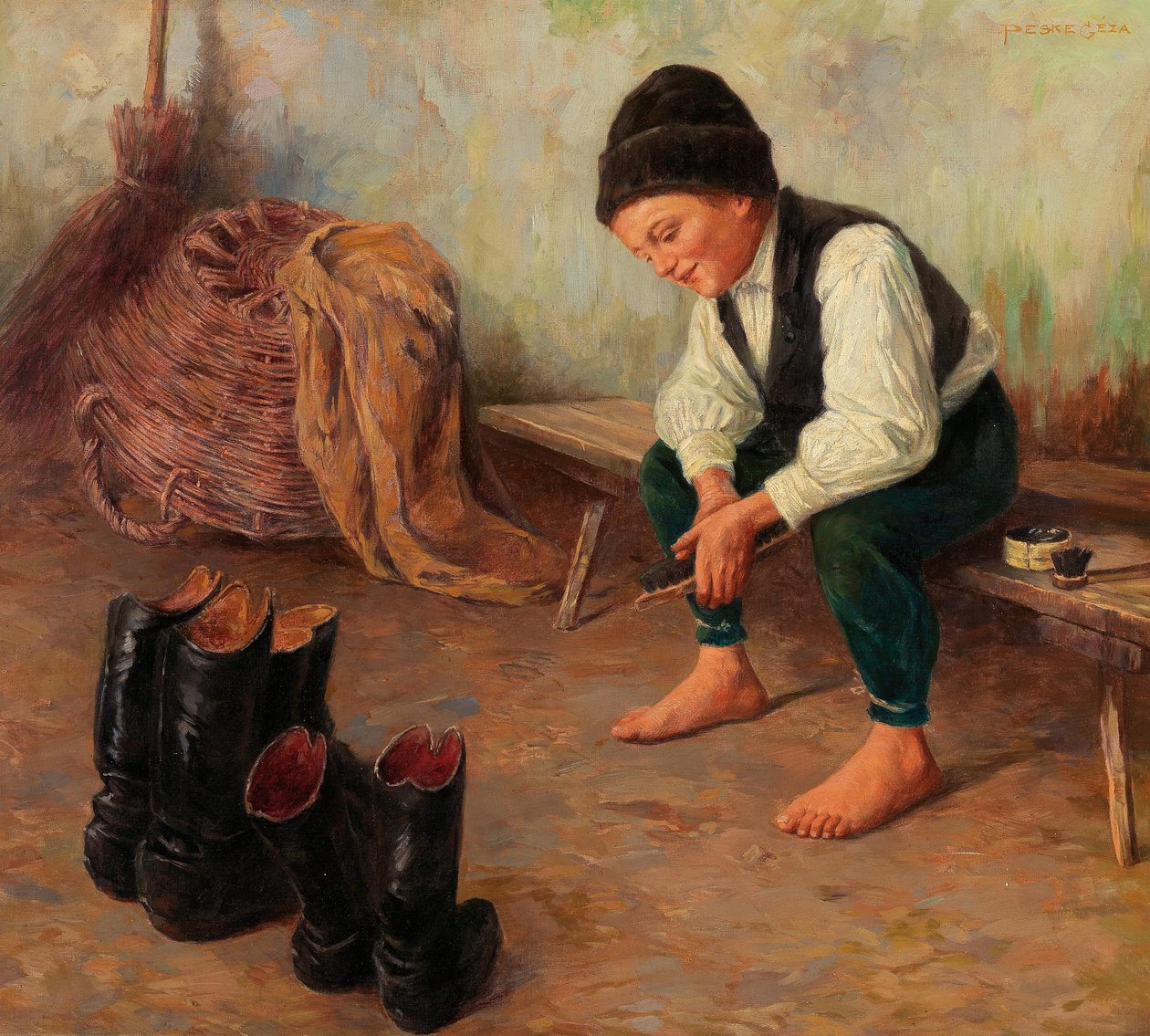 擦鞋器 作者 杰扎·佩斯克（GézaPeske）