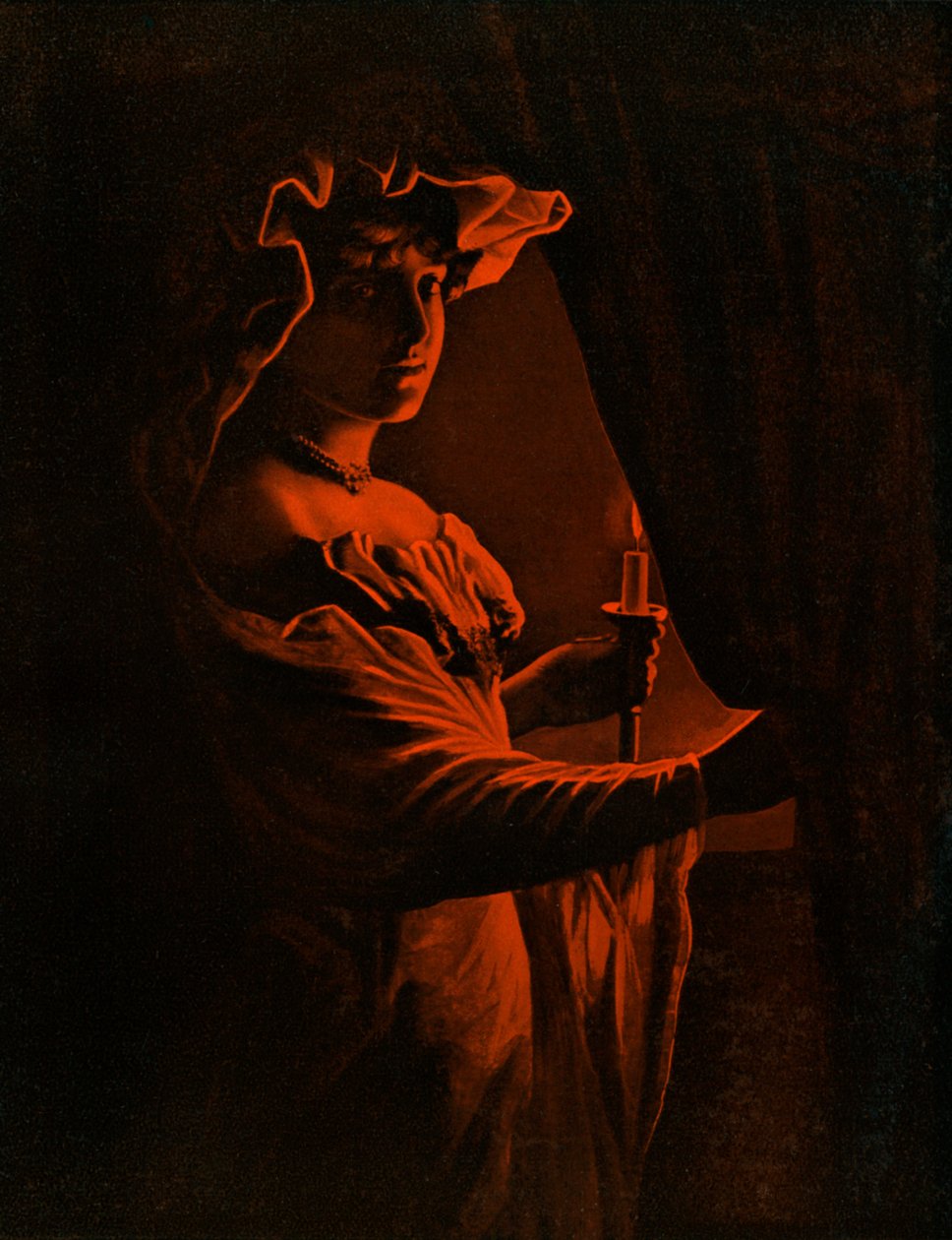 晚安》，1902-1903。 作者 何小