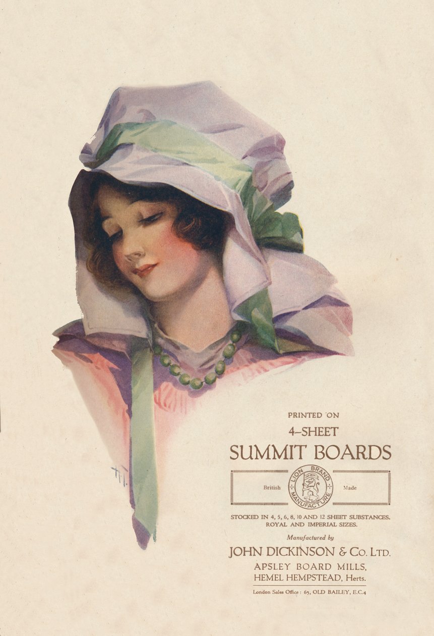 John Dickinson & Co.Ltd.图片"，1919年 作者 H T
