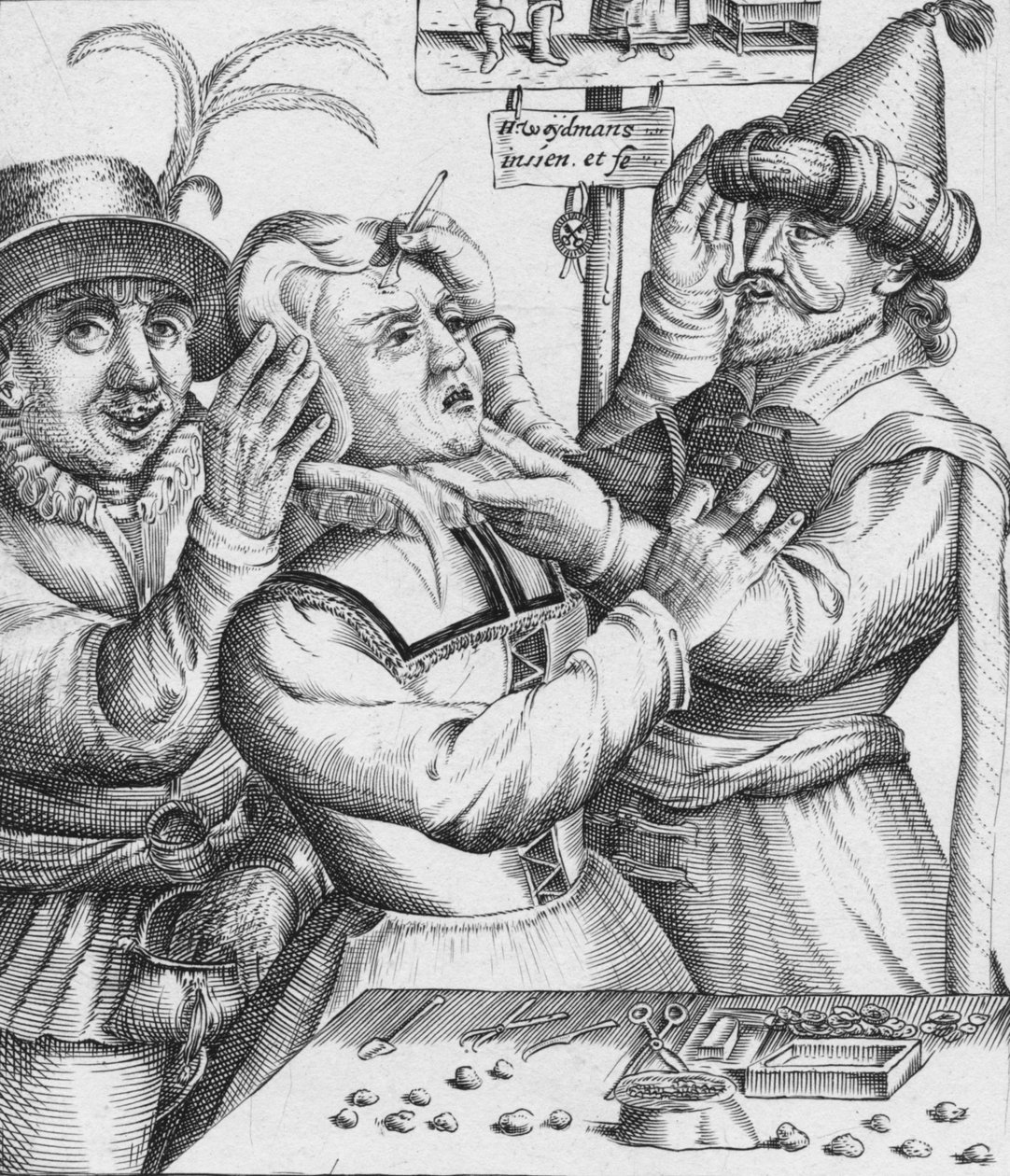 Loopt Loopt Met Groot Verblyden,, Hier Salmen twyf van Lije Snyden》，17世纪 作者 威德曼