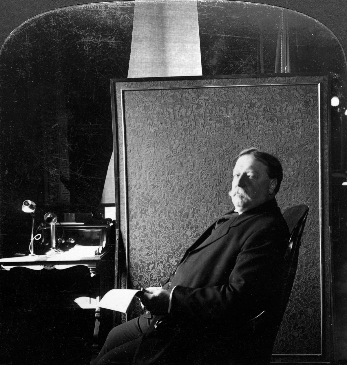 战争大臣威廉·H·塔夫脱（William H Taft），1904-1908年。 作者 HC白