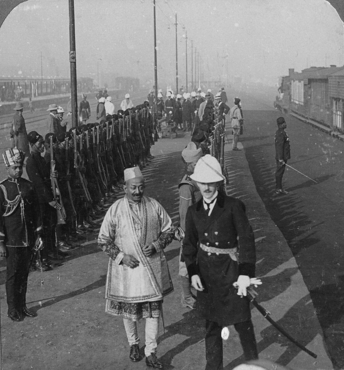 贝纳雷斯大君国于1912年到达印度德里 作者 HD吉德伍德