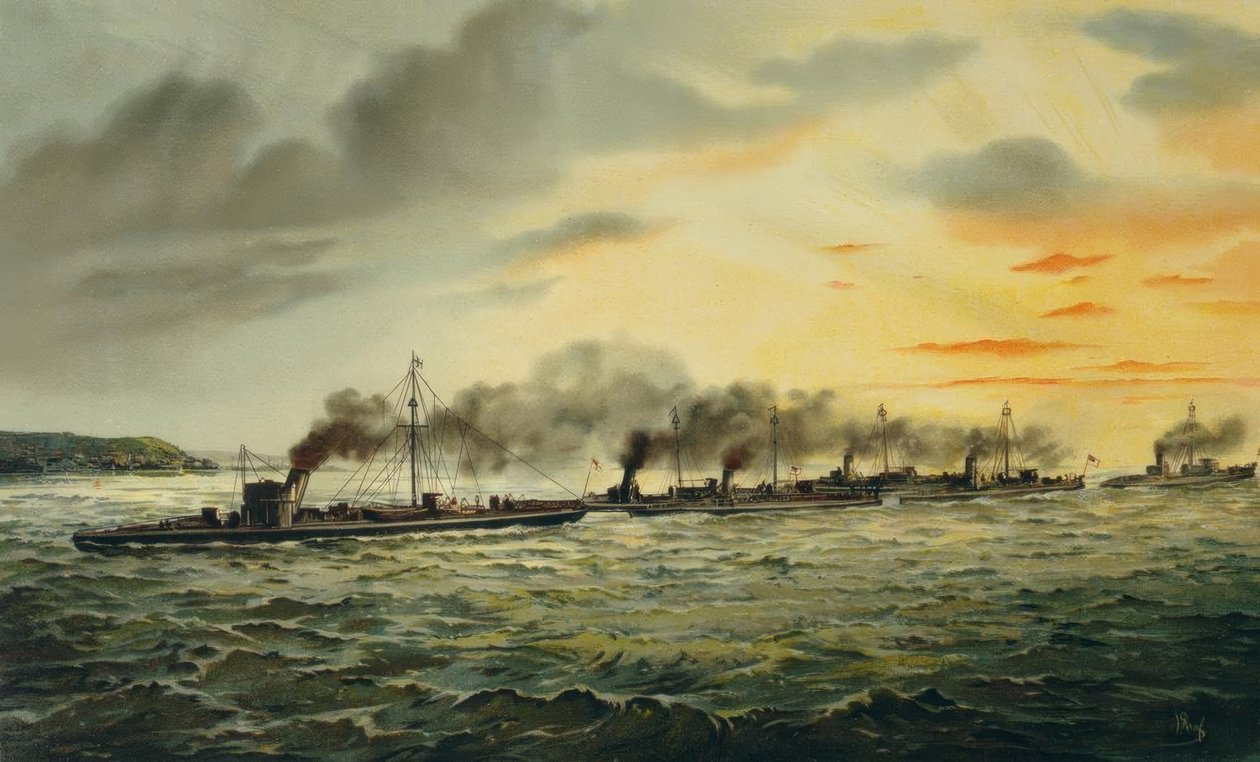 SMTorpedobootsdivision - H.Graf 作者 格拉夫