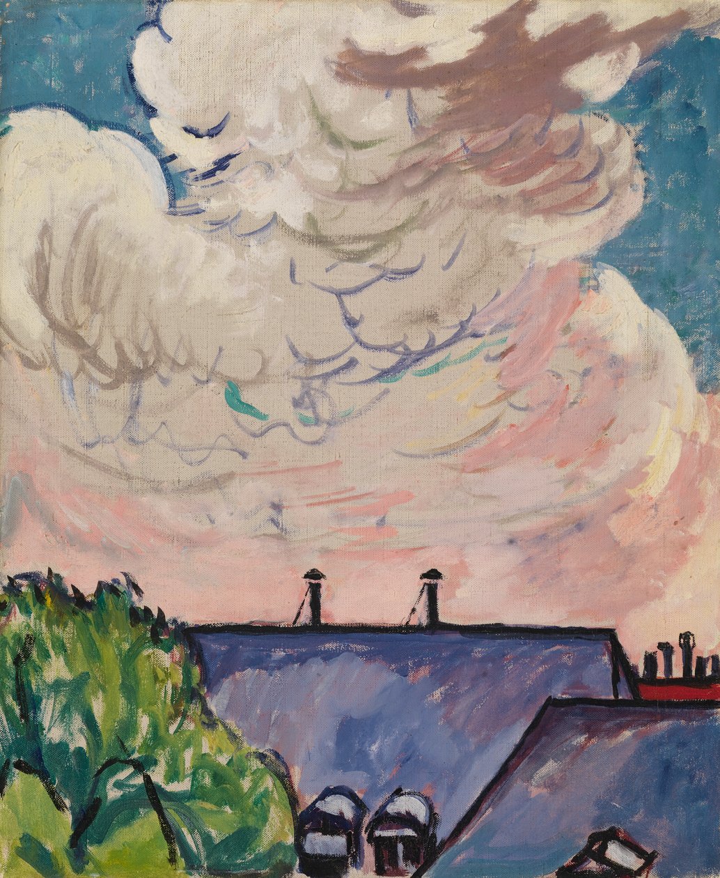 云，1910-1912。 作者 H·莱曼·赛恩