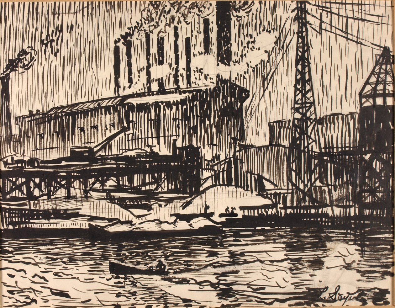 Schuylkill no.5 作者 莱曼·塞恩