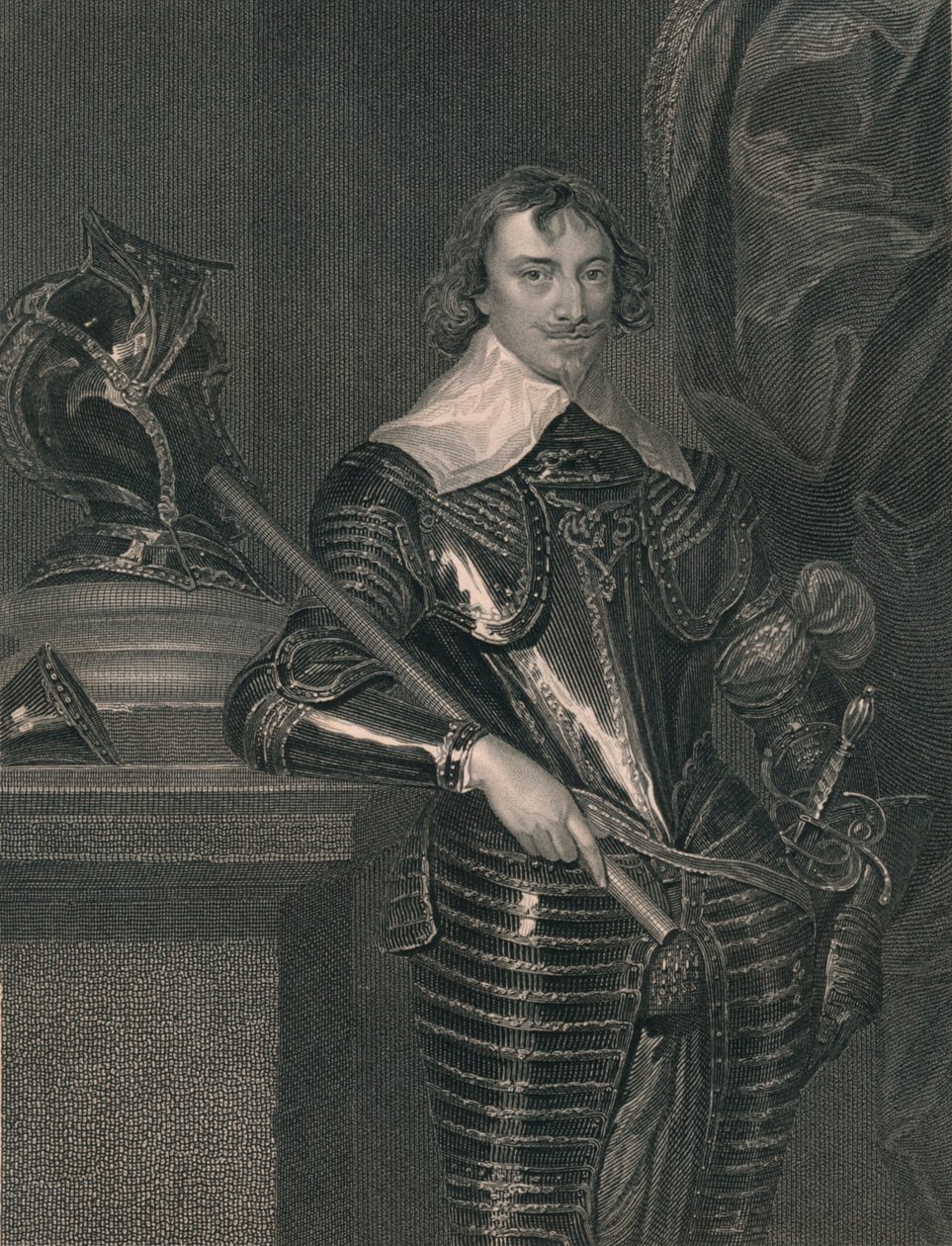 罗伯特·里奇（Robert Rich），沃里克伯爵（Earl of Warwick），约于16世纪30年代中期。 作者 鲁宾逊