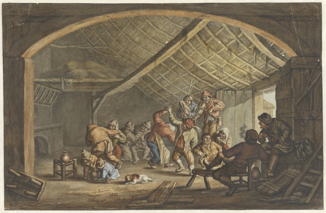 旅舍内部 作者 Haatje Pieters Oosterhuis