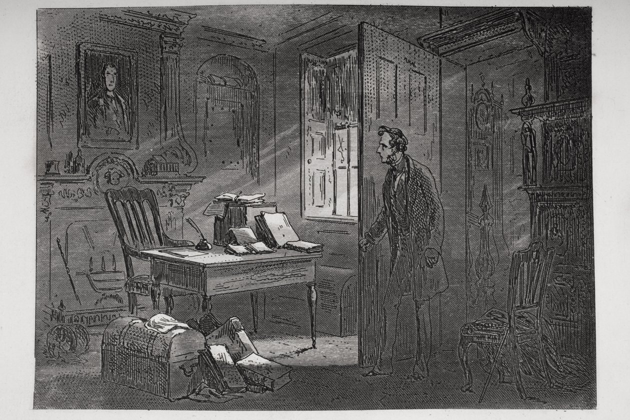 查尔斯狄更斯（1812-70）的“小杜丽特”插图首次出版于1857年 作者 Hablot骑士布朗