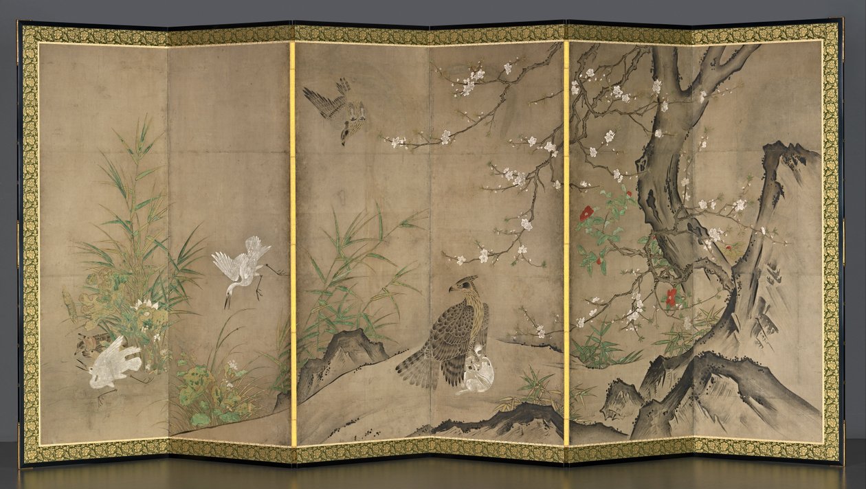 鸟和花在风景 作者 羽津陶津