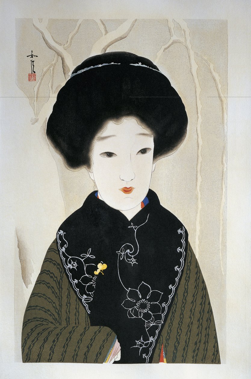 女性特写 作者 滨田约瑟夫