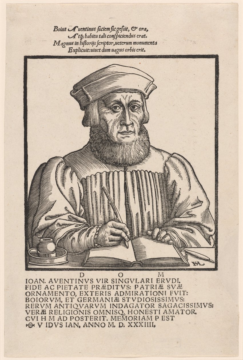 Johann Aventinus (Johann Turmair) 作者 汉斯劳滕萨克