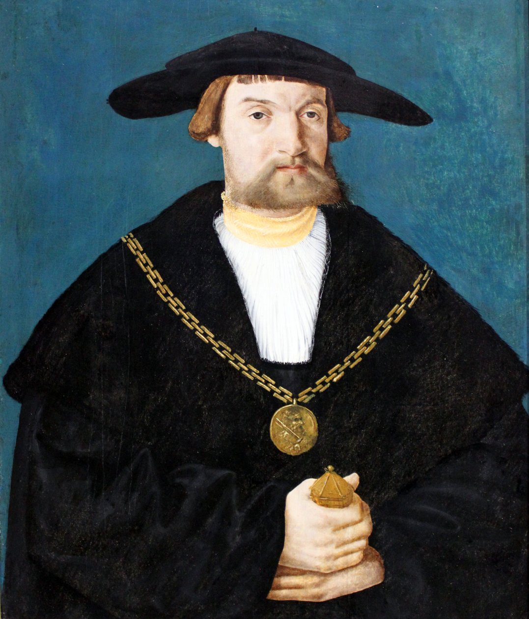 Blaz of Holzhausen的肖像（1481-1525） 作者 小汉斯·亚伯