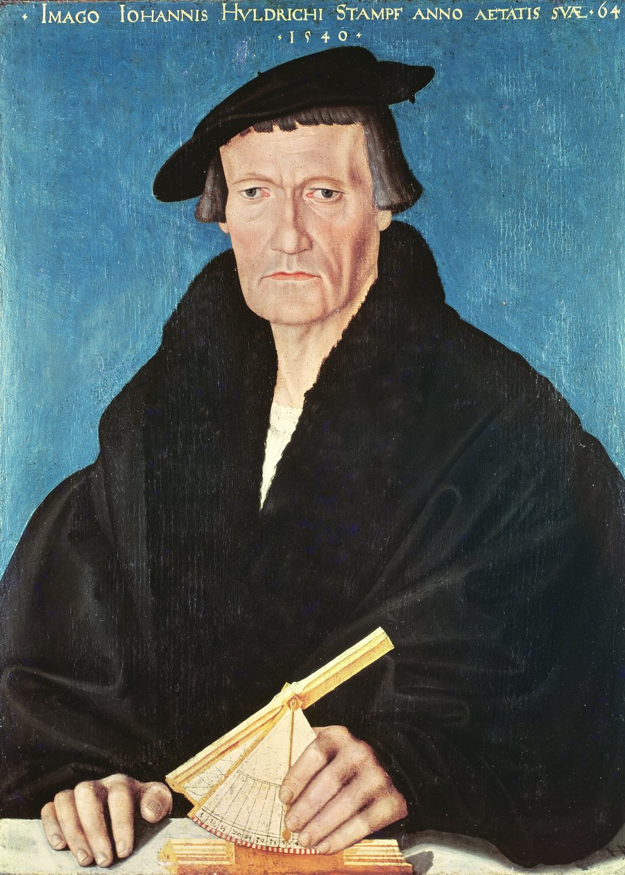 Ulrich Stampfer的肖像，1540年 作者 汉斯·阿斯珀
