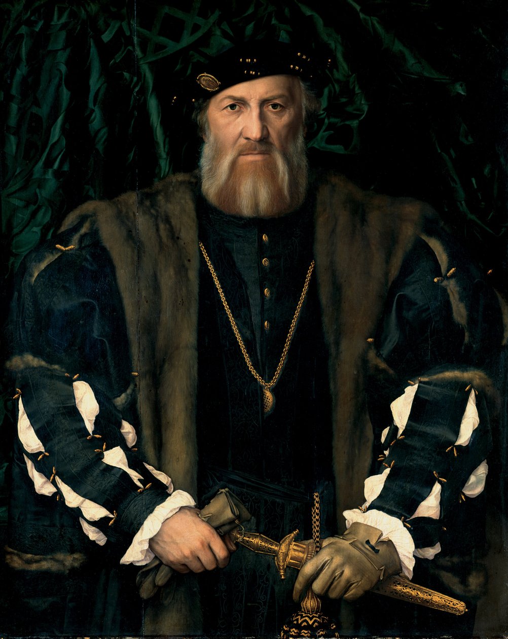 查尔斯·索利尔，莫雷特的Sieur（1534-1535） 作者 小汉斯·霍尔拜因