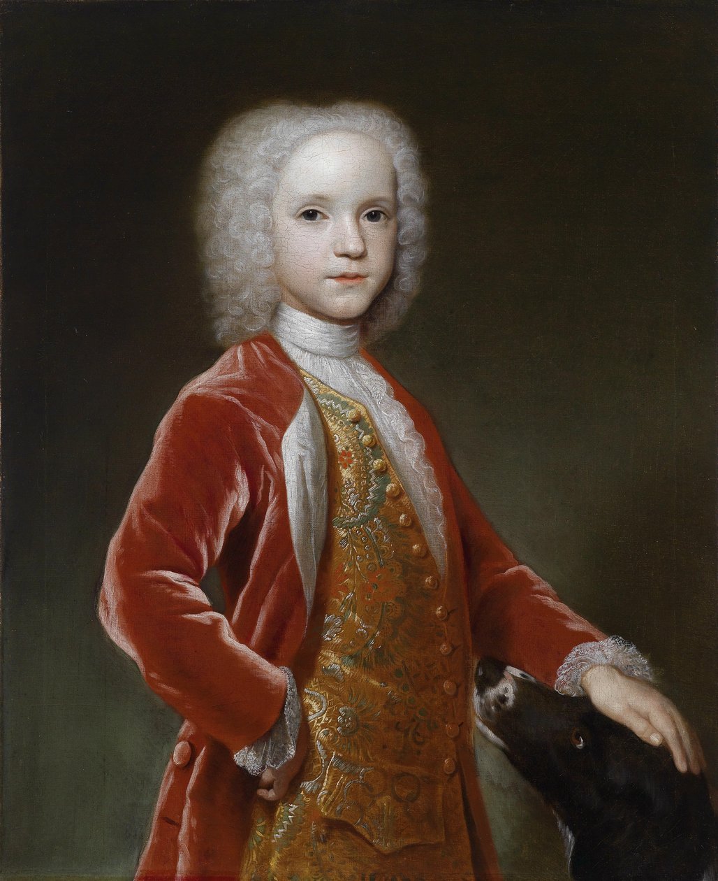 George Bubb Dodington，童年时代的第一位男爵Melcombe 作者 汉斯·海辛