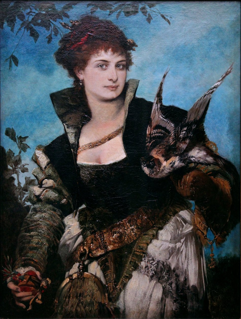 鹰隼 作者 汉斯·马卡特（Hans Makart）