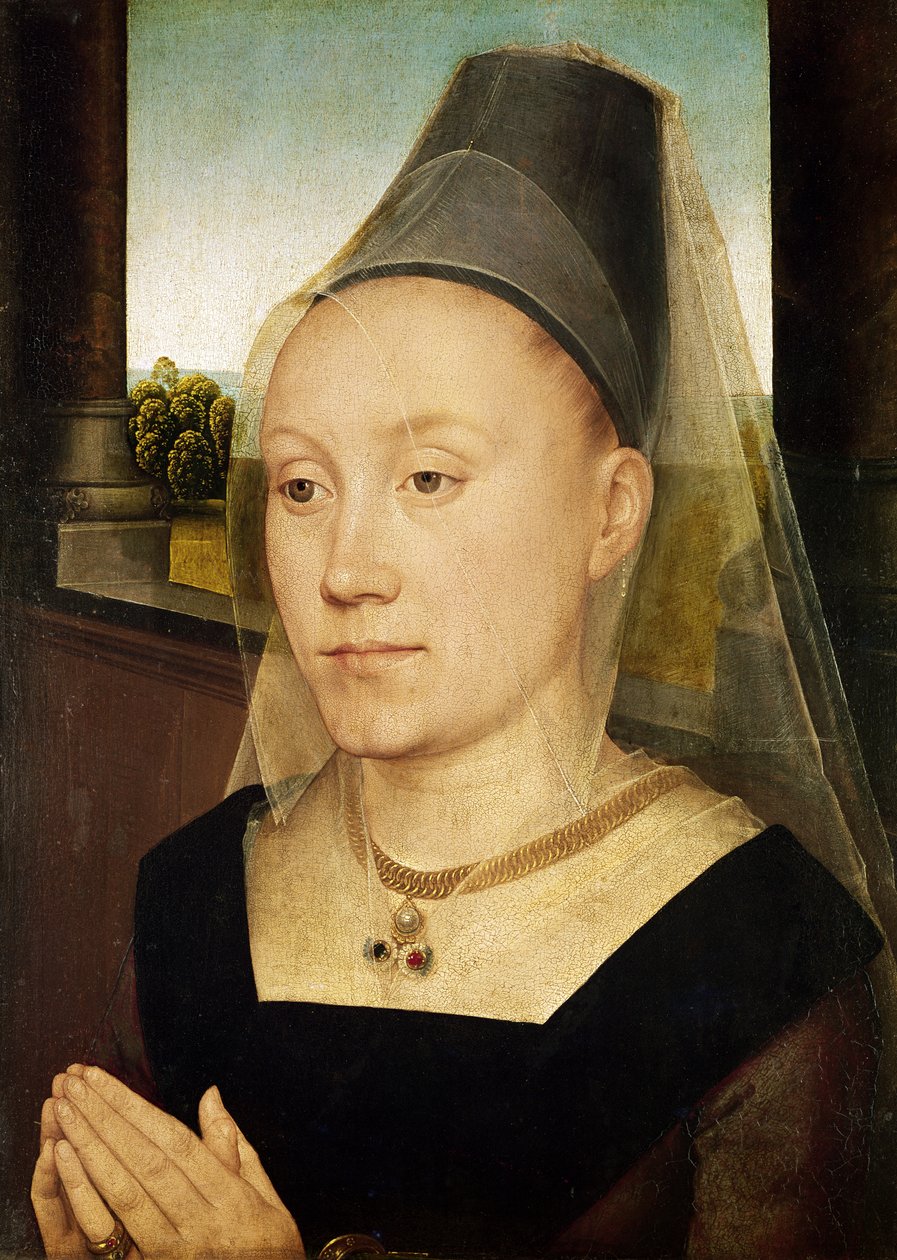 Barbara de Vlaenderberch，c.1472-75 作者 汉斯·梅姆林