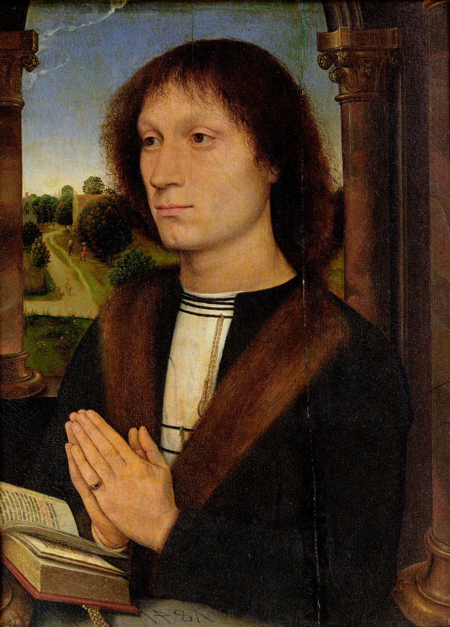 Benedetto Portinari（1466-1551）1487的肖像 作者 汉斯·梅姆林