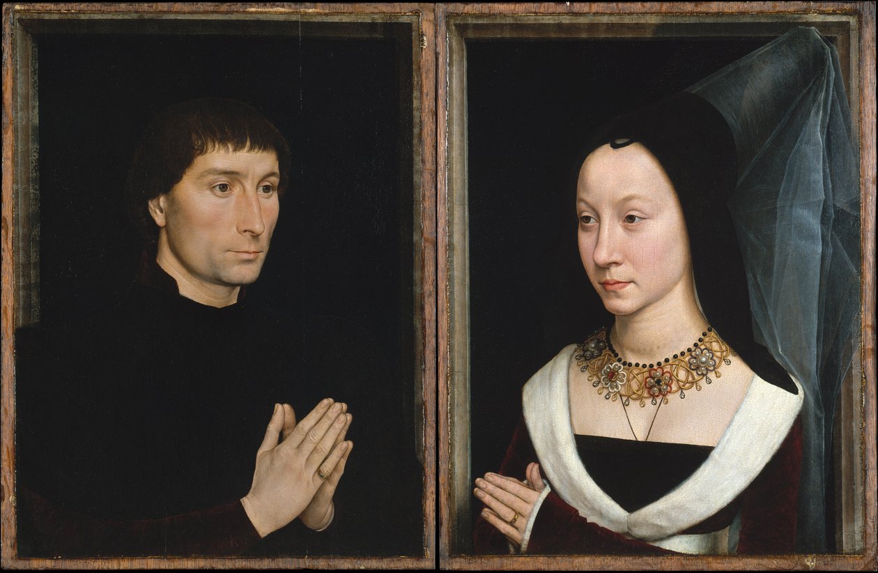Tommaso di Folco和Maria Portinari，c.1470 作者 汉斯·梅姆林