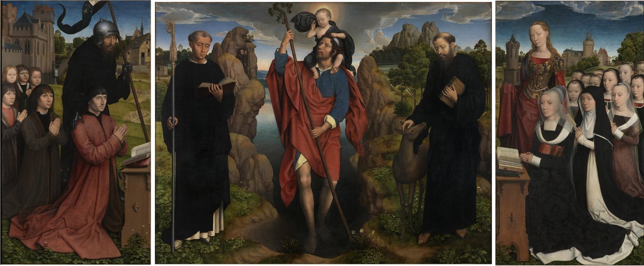 Triptychon des Willem Moreel 作者 汉斯·梅姆林