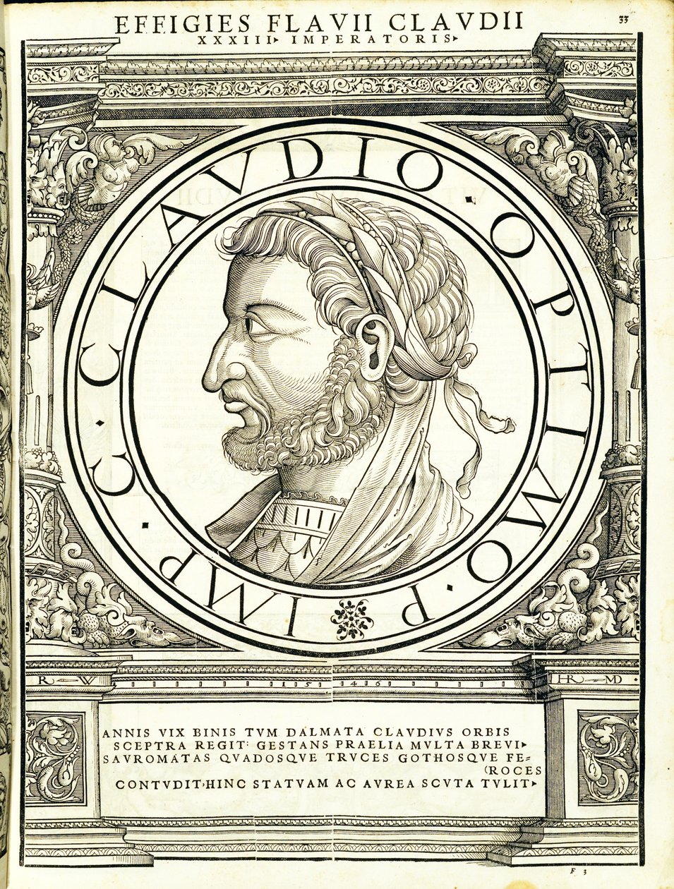 克劳，由鲁道夫Wyssenbach，由Andreas盖斯纳ž印古钱币，雕刻罗马东部和西部最真实的图像的主将 作者 汉斯·鲁道夫·曼努埃尔·德意志