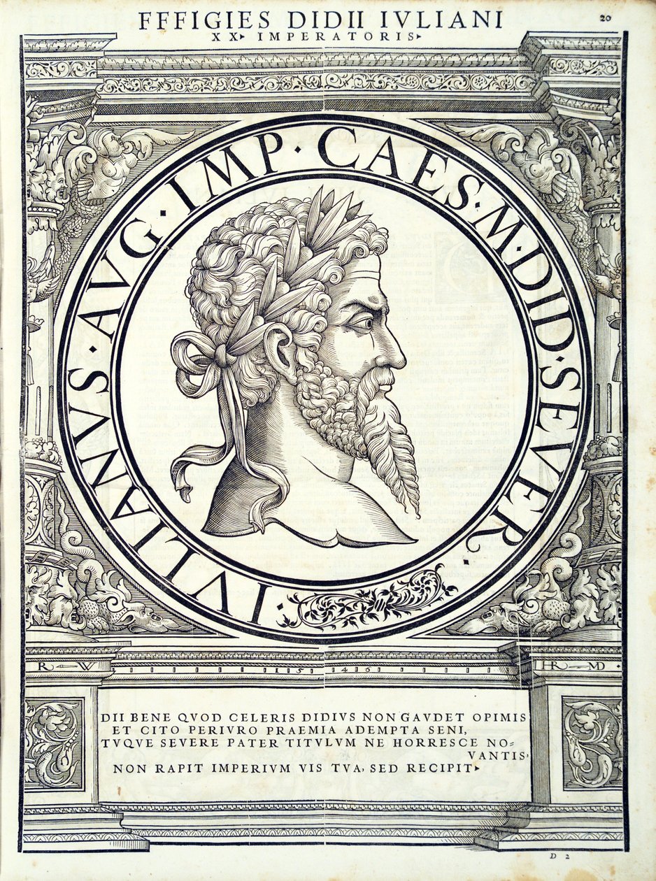 Maximinus，由鲁道夫Wyssenbach，由Andreas汉伯格，Zuric印刷东方和西方最真实的古钱币，雕刻图像的罗马皇帝 作者 汉斯·鲁道夫·曼努埃尔·德意志