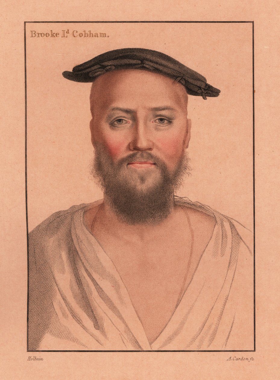 乔治·布鲁克，第九代科巴姆勋爵，1812 年（雕刻） 作者 汉斯（后）小霍尔拜因