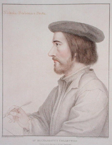 Nicholas Borbonius (1503-50)，Francesco Bartolozzi (1727-1815)1793年刻的（雕刻）。 作者 汉斯（后）小霍尔拜因