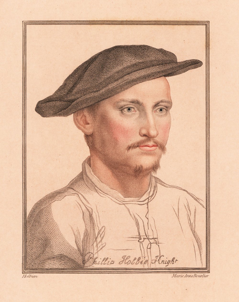 英国驻神圣罗马帝国大使菲利普·霍比爵士 (Sir Philip Hoby)，1812 年（雕刻） 作者 汉斯（后）小霍尔拜因