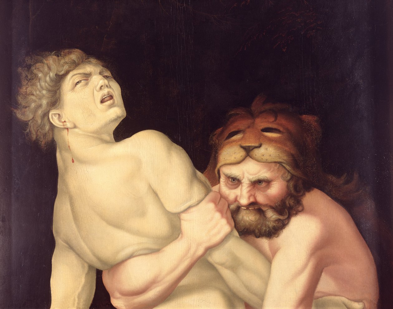 Hercules和Antaeus，1531（细节247512） 作者 汉斯·巴尔登·格里恩